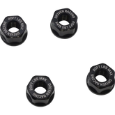 DRIVEN RACING Aluminum Sprocket Nuts - Black - M8 x 1.25 DSN-02-BK